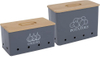 Potato Onion Garlic Storage Bin with Lid Set of 3 Potato Storage For Pantry Garlic Keeper For Counter