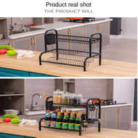 Multifunctional Household Storage Rack, Tabletop Seasoning Products, Multi-layer Chopsticks Rack, Kitchen Seasoning Storage Rack