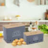 Potato Onion Garlic Storage Bin with Lid Set of 3 Potato Storage For Pantry Garlic Keeper For Counter