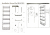 Home Multi-level Adjustable Basket Food Storage Room Organizing Rack with Detachable Space Saving Door Hanging Rack