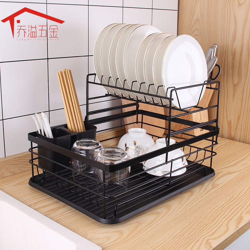 Double Layer Dish Rack Drain Rack