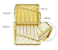 Creative Item Storage Basket Iron Art Desktop Sundry Sorting Storage Basket Home Pen Holder Rose Gold Storage Basket