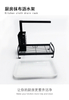 Kitchen Storage Rack, Sponge Steel Wire Ball Storage Rack, Countertop Wall Hanging, Space Saving, Rust Proof Stainless Steel Cloth Drainage Rack