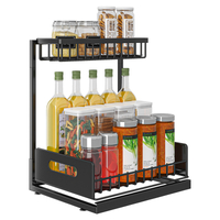 Elevated L-shaped Pull Basket