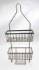Bathroom Basket Storage Rack，Hanging Rack in Kitchen, Living Room 