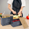 Potato Onion Garlic Storage Bin with Lid Set of 3 Potato Storage For Pantry Garlic Keeper For Counter
