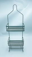 Bathroom Basket Storage Rack，Hanging Rack in Kitchen, Living Room 