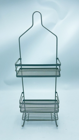 Bathroom Basket Storage Rack，Hanging Rack in Kitchen, Living Room 
